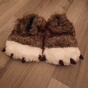 Great Wolf  Lodge slippers Kids size 13-2